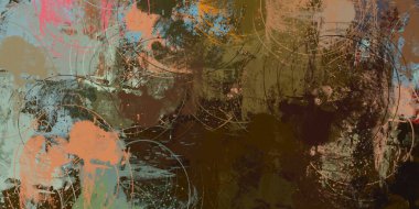 Farklı renk kalıplarına sahip soyut arkaplan