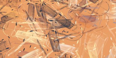 Grunge arka planı renkli desenleri ile