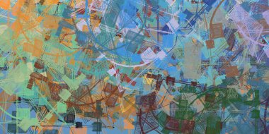 tasarım için alan ile soyut duvar kağıdı