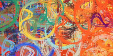 metin alanı ile soyut duvar kağıdı