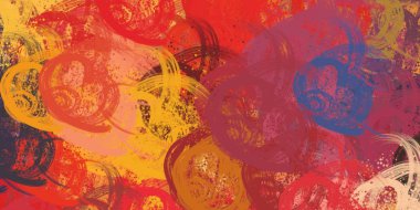 Metnin için alanı olan soyut arkaplan