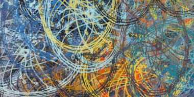 kopya alanı ile modern soyut duvar kağıdı