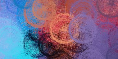 Grunge arka planı renkli desenleri ile