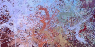 boyalar doku ile renkli soyut duvar kağıdı