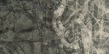 metin için alan ile soyut sanatsal arka plan 