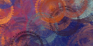 Grunge arka planı renkli desenleri ile