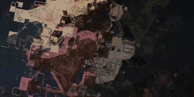 kopya alanı ile soyut renkli duvar kağıdı