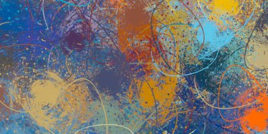 renkli boya ile soyut renkli doku arka plan