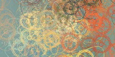 Grunge arka planı renkli desenleri ile