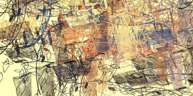 Farklı renk kalıplarına sahip soyut arkaplan