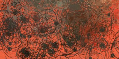 metin için alan ile grunge renkli desen