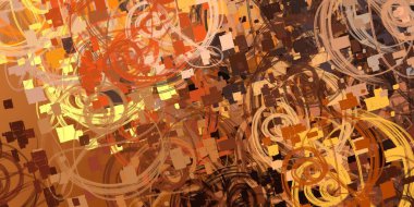 Farklı renk kalıplarına sahip soyut arkaplan