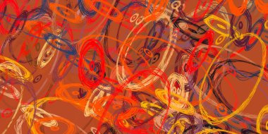 kopyalama alanı ile modern dijital arka plan