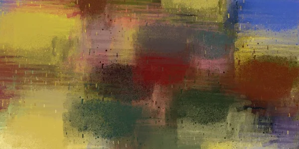 Abstract Patroon Behang Met Kleurrijke Verven — Stockfoto