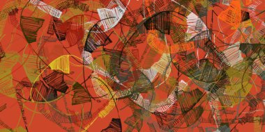 Grunge desenleri ile soyut arka plan