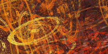 farklı renklerle soyut desen