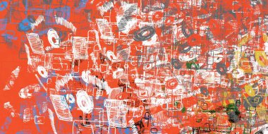 farklı renk desenleri ile soyut duvar kağıdı