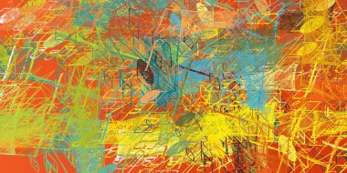 Grunge arka planı renkli desenleri ile