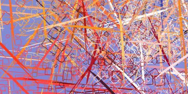 metin için alan ile soyut sanatsal arka plan 