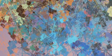 Metnin için alanı olan soyut arkaplan