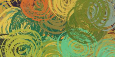 metin için alan ile soyut sanatsal arka plan 