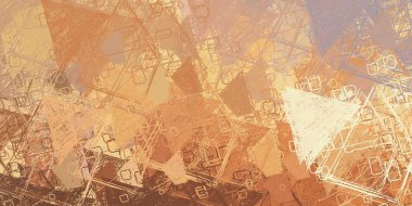 metin için alan ile grunge renkli desen