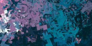 kopyalama alanı ile modern dijital arka plan