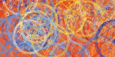 Grunge arka planı renkli desenleri ile