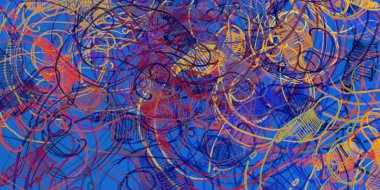 metin için alan ile soyut sanatsal arka plan 