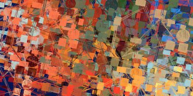 Metnin için alanı olan soyut arkaplan