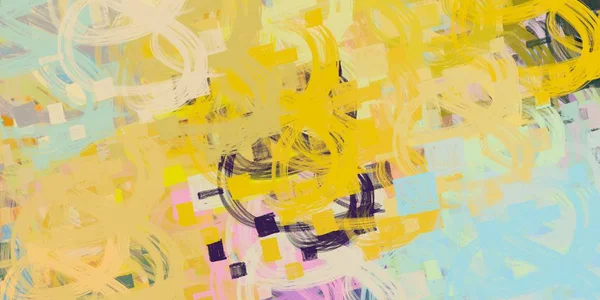 抽象的なパターン カラフルな塗料を持つ壁紙 — ストック写真