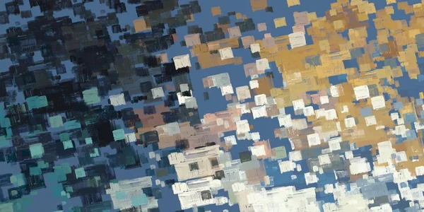 Abstrakt Färgad Tapet Med Kopierings Utrymme — Stockfoto