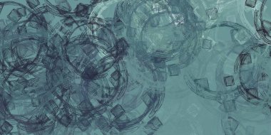 farklı renklerle soyut desen