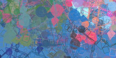 tasarım için alan ile soyut duvar kağıdı