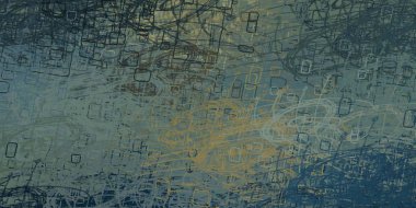 kopyalama alanı ile modern dijital arka plan