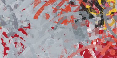 farklı renklerle soyut desen