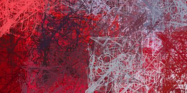 farklı renklerle soyut desen