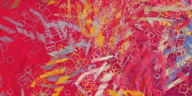 Farklı renk kalıplarına sahip soyut arkaplan