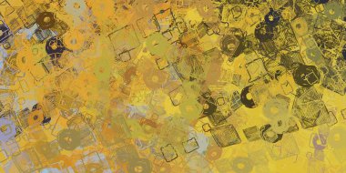 farklı renklerle soyut desen