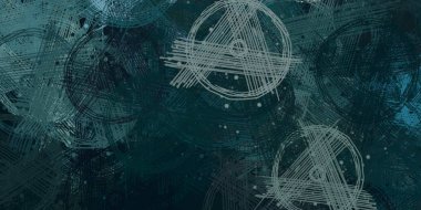 farklı renklerle soyut desen