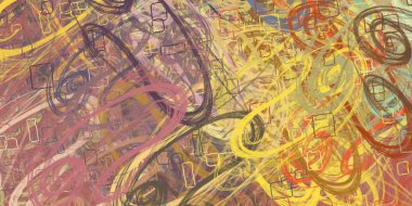 kopyalama alanı ile modern dijital arka plan