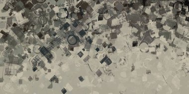 Grunge desenleri ile soyut arka plan