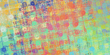 Metnin için alanı olan soyut arkaplan