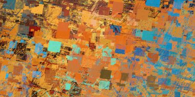 Farklı renk kalıplarına sahip soyut arkaplan