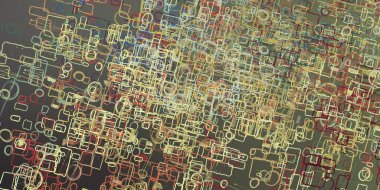 metin için alan ile grunge renkli desen