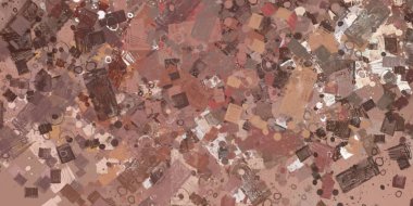 Farklı renk kalıplarına sahip soyut arkaplan