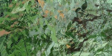 kopyalama alanı ile modern dijital arka plan