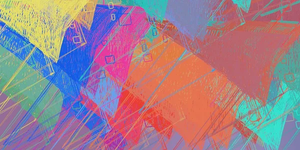 Grunge Kleurrijk Patroon Met Ruimte Voor Tekst — Stockfoto