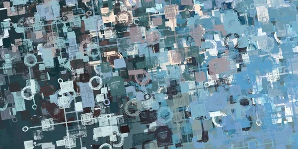 Abstrakt Tapet Med Färgglada Färg Mönster — Stockfoto