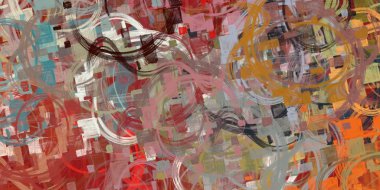 metin için alan ile soyut sanatsal arka plan 